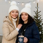  Pcs Faux Fur Pom Poms For Hat 4 Inches Large Fluffy Pom Balls For 100 White