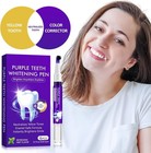 Teeth Whitening Pen 6 Pack  Professional Purple Teeth Whitening Gel For Rapid St
