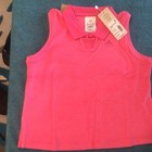 Nwt Adidas Girl   s Mpink Active Set - Terry Cloth Sleeveless Polo Top And Shorts