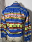 Vintage Handmade Seminole Native American Patchwork Jacket 1970s Womens Size 6