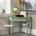 Wood Corner Desk Computer Laptop Writing Table Small Office Workstation Home New