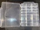 Hot Wheels matchbox Clear Plastic 48 Count Storage Carry Case--set Of 2