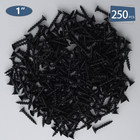 250pcs  6    1  Coarse Thread Black Drywall Screws  Wood Screws