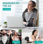 Nekteck 8-node Shiatsu Neck   Back Massager With Heat     New In Box