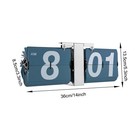 Vintage Style Table Watch Quartz Retro Flipping Out Wall And Tabletop Flip Clock