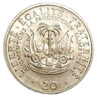 1972 Haiti 20 Centimes Fao Unc Coin High Grade Km 100