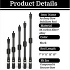 3k Carbon Balance Bar Stabilizer 7  9  11  12  15  Archery Compound Bow Hunting