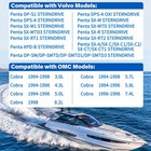 U-joint Driveshaft Yoke Kit 3852384 For Volvo Penta Sx Dp Dps Sx-m And Omc Cobra