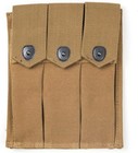 Us Ww2 Wwii Thompson Mag Pouch 3 Cells Canvas Made