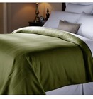 Sunbeam Heated Electric Blanket Royal Dreams Quilted Fleece Queen Ivy Green