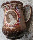 Rare Royal Doulton 1953 Queen Elizabeth Ii Coronation Jug