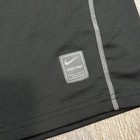 Nike Pro Dri-fit Long Sleeve Compression Shirt Black Mens L Fitted Performance