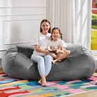 Large Memory Foam Bean Bag Chair For Adults - Comfy Lounge Seating  Cozy Relaxat