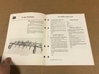 Vintage John Deere 1610 Mounted Chisel Plow Operator s Manual  Om-n159458-h8
