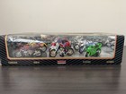 Vintage 1995 Maisto 1 18 Motorcycle Collection Set Of 9 Diecast Bikes Bmw Yamaha