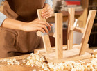 Handmade Solid Wood Stool Milking10 Height Wooden Step Stool Simple Wooden Vikin
