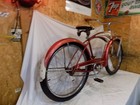 1955 Schwinn Wasp Hornet Balloon Tire Tank Bike Phantom Corvette American S2 Red