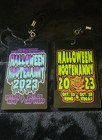 Rob Zombie Halloween Hootenanny 2023 Tour Vip   M g Pass Laminates W  Lanyards