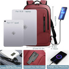 Backpack For Men Business Slim Laptop Bag   Anti Theft Travel Backpacks 15 6 Inc
