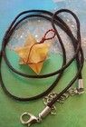 Citrine Merkaba Pendant  Copper Wrap Citrine Merkaba Necklace  Sacred Geometry