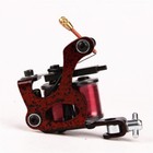 Coil Tattoo Machine Frame 10 Wrap Liner Shader Alloy Lightweight Beginner Red