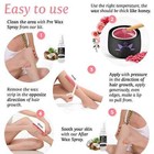 Hard Wax Beads   340g Wax Beans For Hair Removal Sensitive Skin Rose   2 Pack