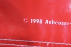 Vintage 1998 Large Budweiser Welcomes You Banner 33 x114 
