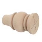 French Decorative Wooden Column Base Legs For Furniture Vintage Feet Sofa Foot