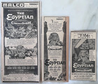 Six  1954 Newspaper Ads For Movie The Egyptian - Drama In Ancient Egypt