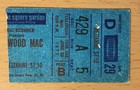 1977 Fleetwood Mac Rumours Tour Msg New York Concert Ticket Stub Stevie Nicks