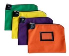 Locking Money Bank Bags With Keys Lockable Security  kelly Green 