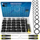 Zdbb 1086 Piece Sae Standard O Ring Kit Nitrile Rubber Assortment