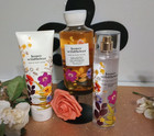 Rare Bath   Body Works Honey Wildflower 8pc Set  With Gift Bag  Pocketbac Holder