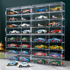 Hot 1 64 Scale Matchbox Wheels Toy Car Display Case Holds 32 Toy Cars Storage Or