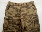 Vtg Columbia Gallatin Range Wool Cargo Pants Brown Camo Hunting Mens 38x30