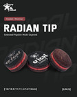 Pool Cue Tips 5 Layer Pool Stick Tips  hardness Soft medium hard  Billiard Cue T