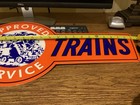 Lionel Trains Metal Approved Service Sign