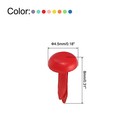 200 Pcs 4 5 X 8 Mm Mini Brads For Paper Crafts Paper Fastener Assorted Colors
