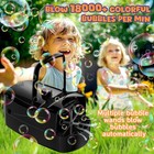 Bubble Machine  Automatic 18000  Per Minute Big Bubbles Blower Maker For Kids   