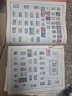 Vintage World Wide Stamp Collection Album 