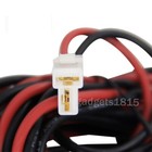 New Dc Power Cable Cord T-connector 15a Fuse For Vertex Vx2100 Vx2200 Radio