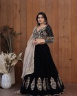 Exclusive Look Heavy Viscose Velvet Lehenga Choli With Net Dupatta For Wedding