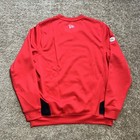 Calgary Stampeders Sweatshirt Men   s Size Medium Red Pullover Cfl New Era