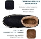Men s Memory Foam Moccasin Slippers Warm Plush Indoor Outdoor House Shoes Gift