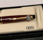 Vintage Cross Pen Buick Century Buick Gm Tri   shield Logo Ballpoint Burgundy