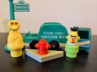 1975 Vintage Fisher Price Little People Sesame Street Parts   Figures Lot  938
