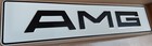Mercedes Pre Merger Amg German Euro Tag License Plate Euro Number Sign Embossed