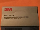 3m Dc 100a Mini Data Cartridges New Box Of 10 Sealed  Mint Condition 