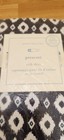 Pottery Barn Kids Prescott Crib Skirt New Sealed 16  Drop Navy W White Trim