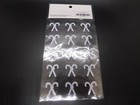 Christmas Paper Crafts Glitter Candy Canes W  Gemstones 15pc